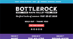 Desktop Screenshot of bottlerocknapavalley.com